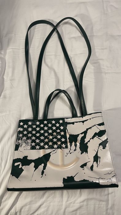 Telfar discount flag bag