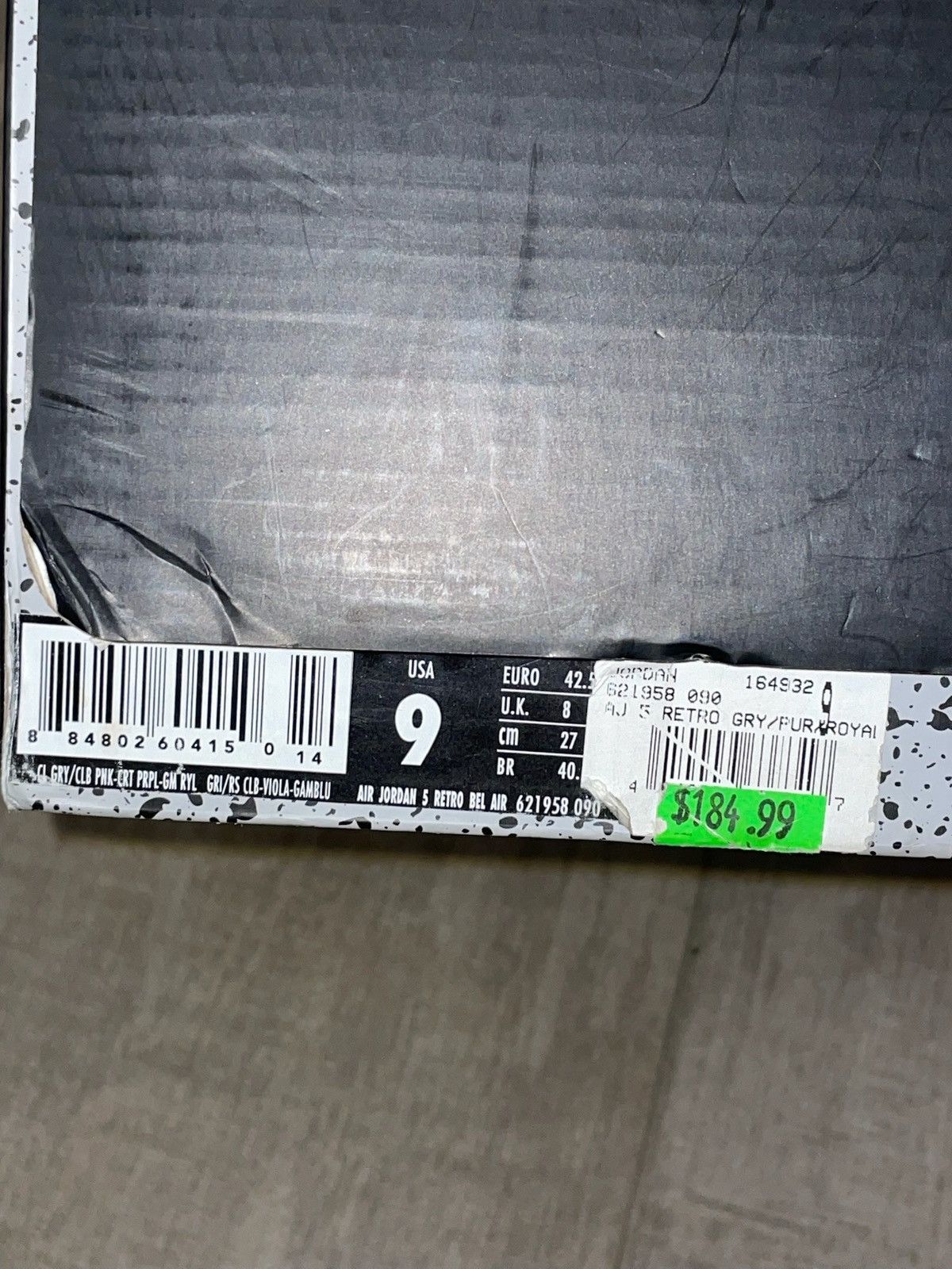 Jordan Brand Jordan 5 retro Bel-Air Size US 9 / EU 42 - 10 Thumbnail