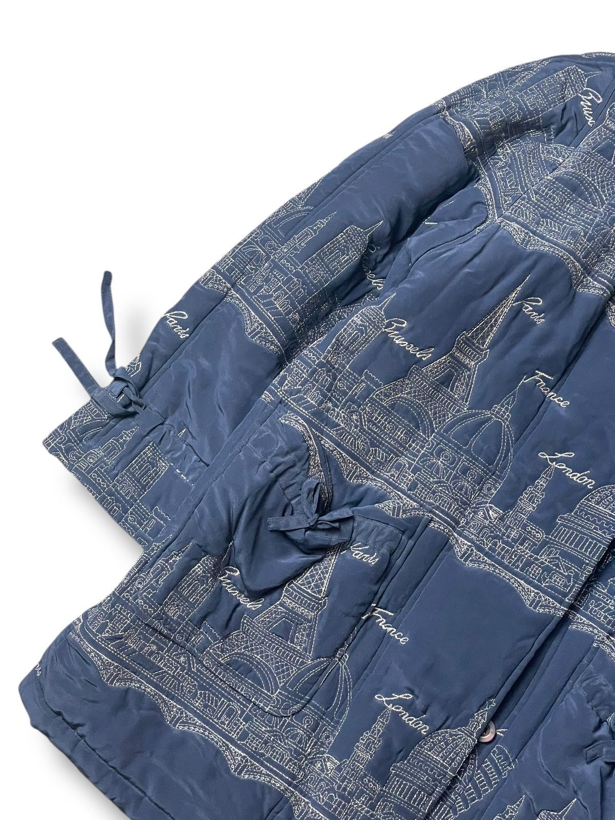 Bergamo New York × Japanese Brand × Vintage BERGAMO New York Hidden Button Light Jacket (111) Size US XS / EU 42 / 0 - 2 Thumbnail