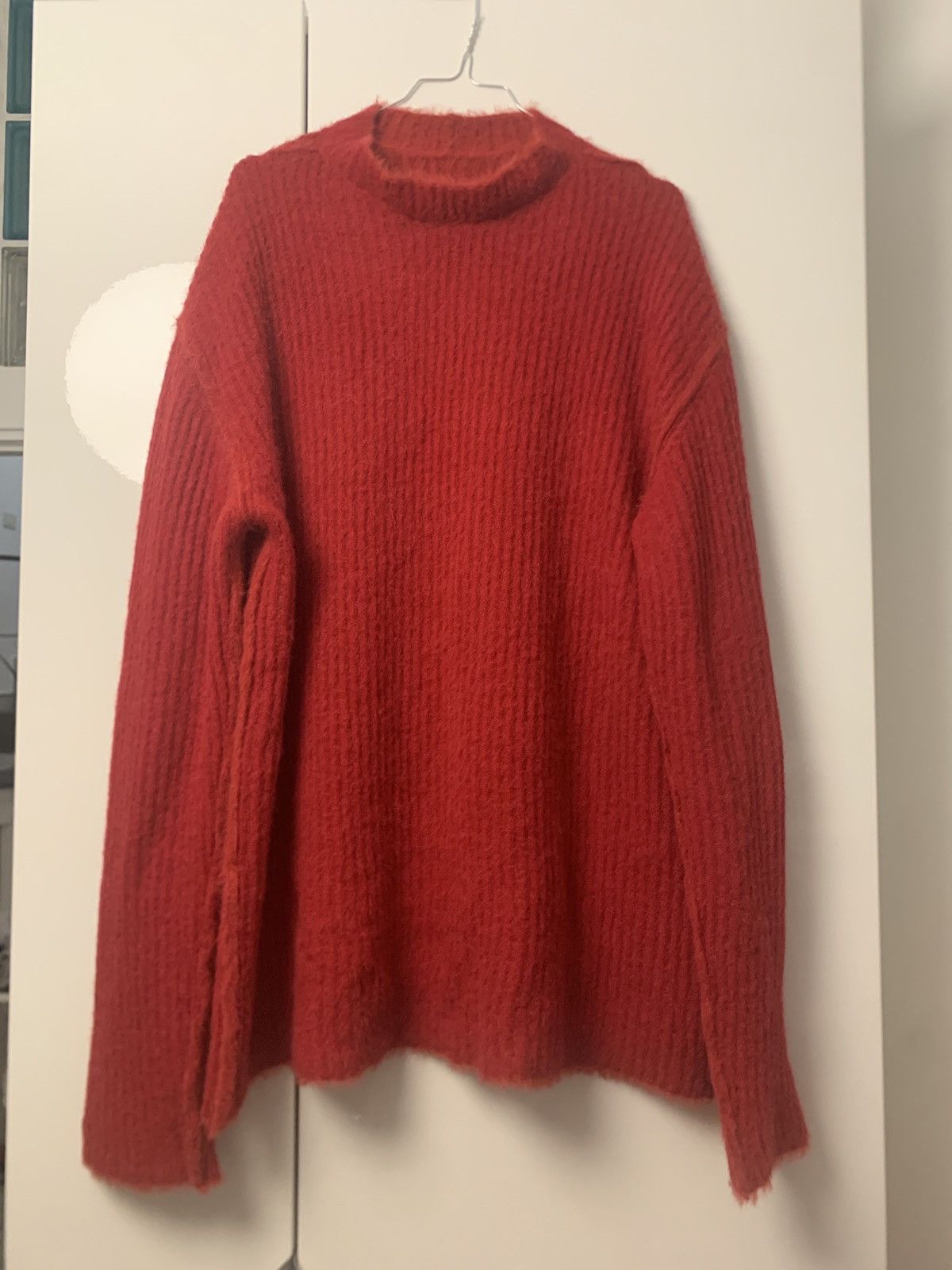 Uma Wang Red soft sweater Size US L / EU 52-54 / 3 - 1 Thumbnail