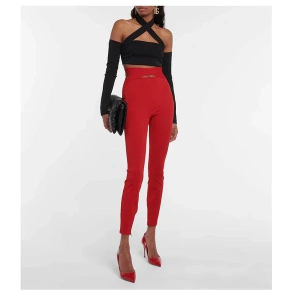 Dolce & Gabbana Dolce & Gabbana cut-out leggings - NEW WITH TAGS Size 30" / US 8 / IT 44 - 5 Thumbnail