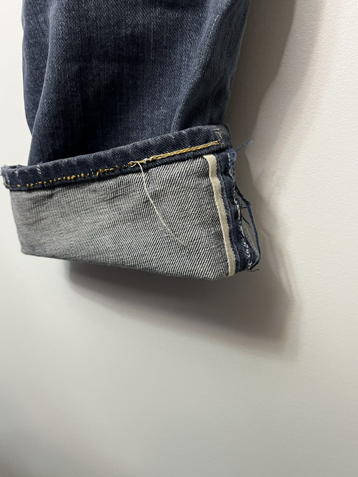 Other Great Western Garments Salvaged Denim Jeans 1950-1960 32x37 Size US 32 / EU 48 - 8 Thumbnail