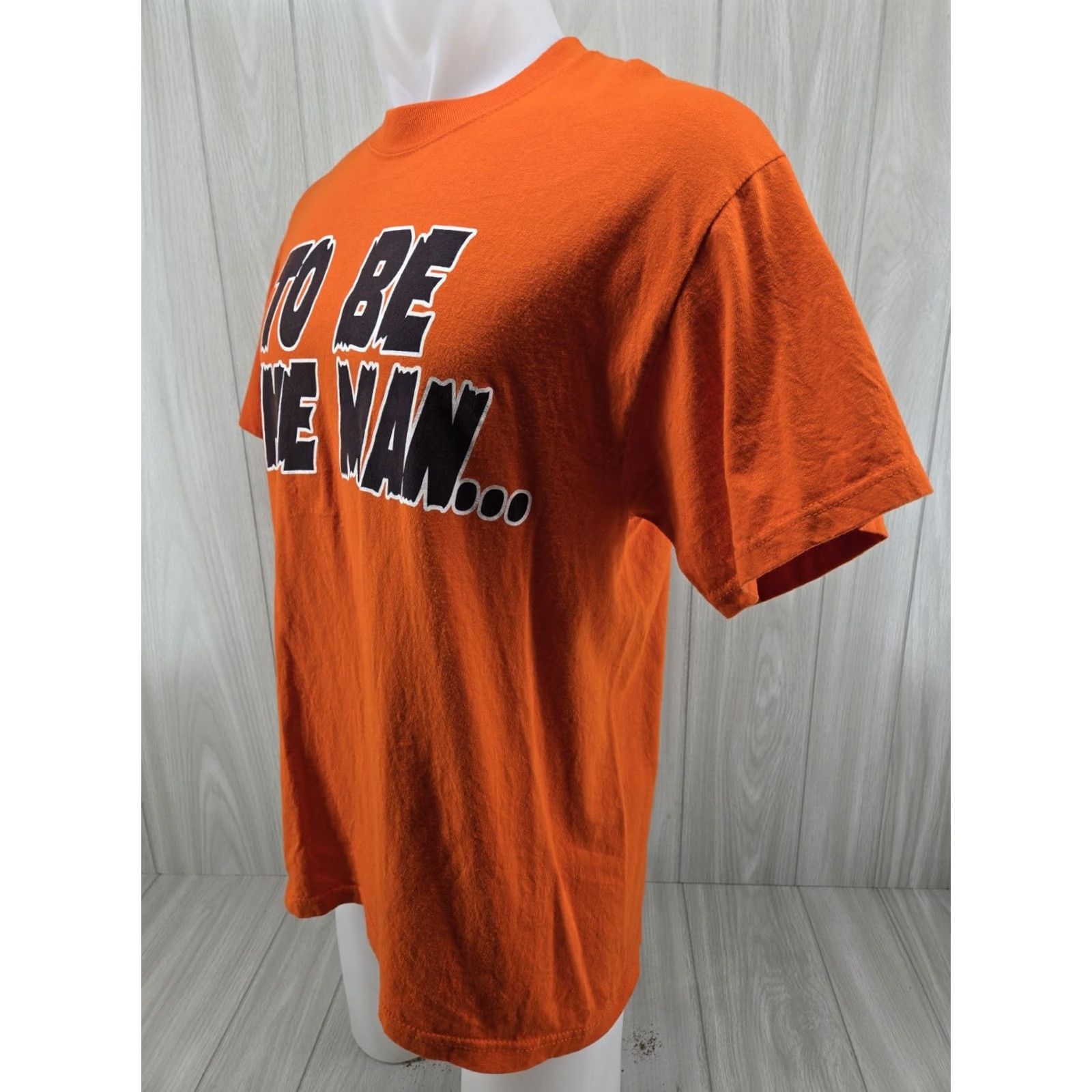 Jerzees VINTAGE Auburn Tigers Shirt Mens Large To be the Man 6 in a Row Double Sided Vintage Size US L / EU 52-54 / 3 - 4 Thumbnail