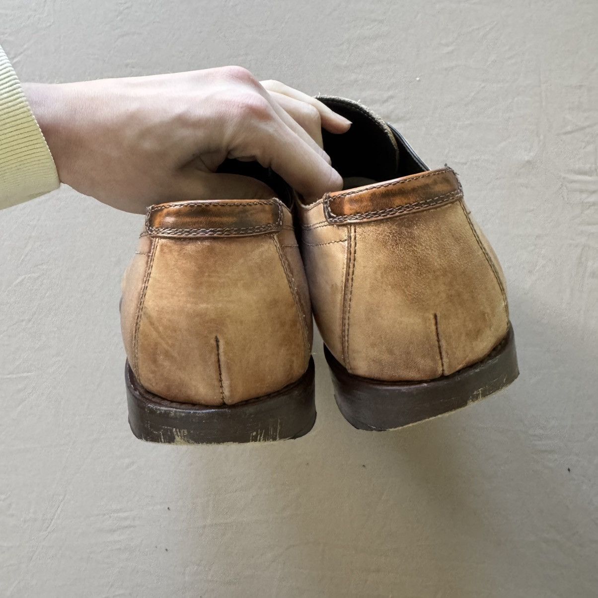 Designer × Johnston & Murphy Johnston & Murphy Cap Toe Oxfords Size US 11 / EU 44 - 4 Thumbnail