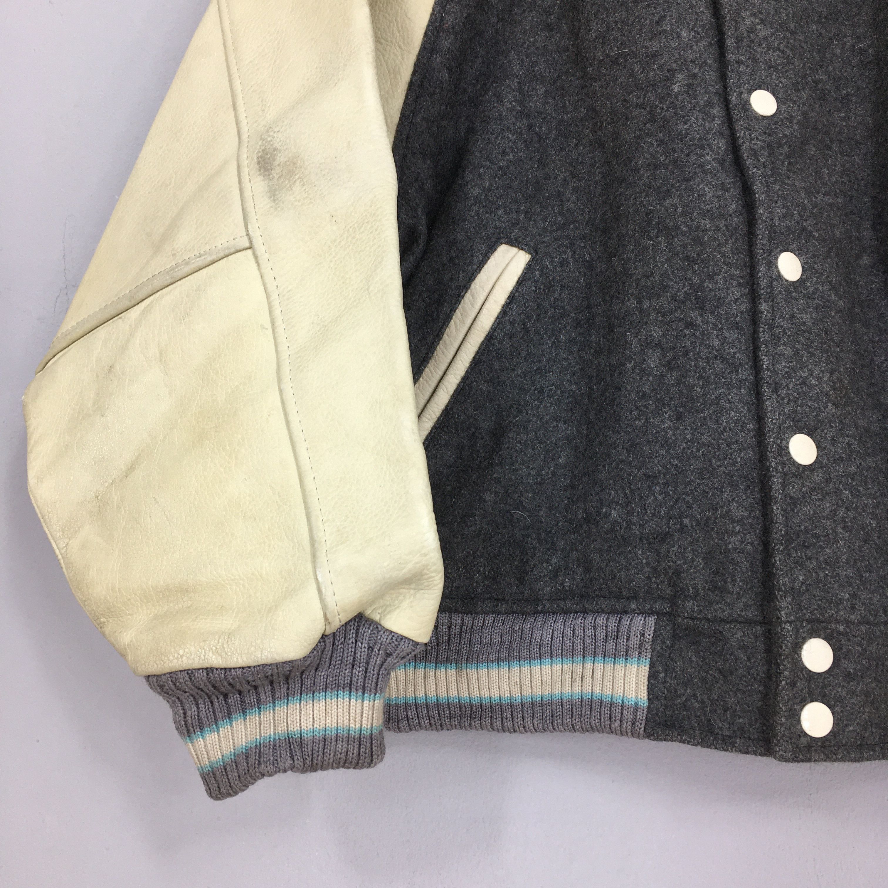 MLB Vintage American Scene MLB Wool Varsity Jacket Large Size US L / EU 52-54 / 3 - 4 Thumbnail