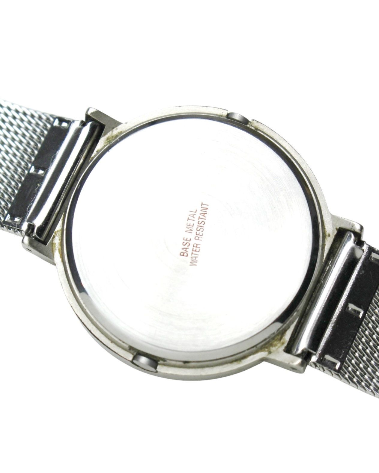 Hysteric Glamour 2000S THE CONRAN SHOP DUAL TIME DISPLAY MINIMAL MESH WATCH Size ONE SIZE - 5 Thumbnail