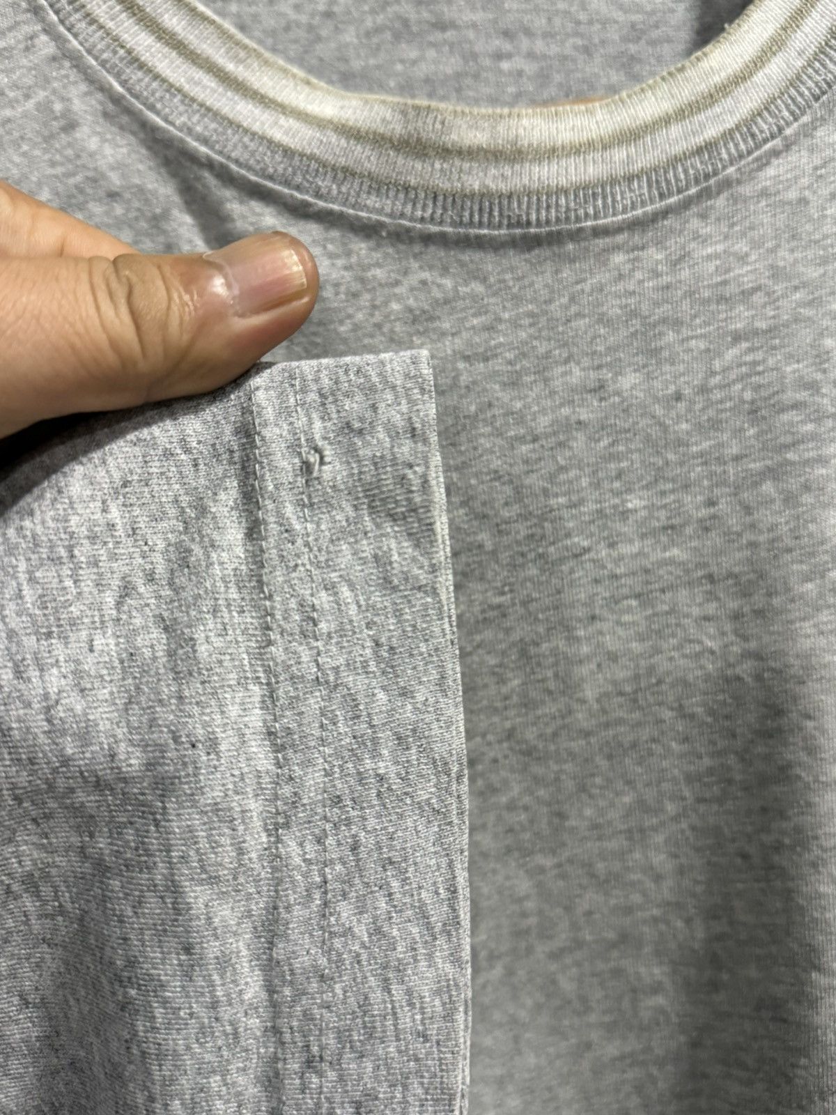 Stussy Vintage 80s Stussy Tom Tom Pocket Embroidery Logo Faded Tee Size US XXL / EU 58 / 5 - 8 Thumbnail