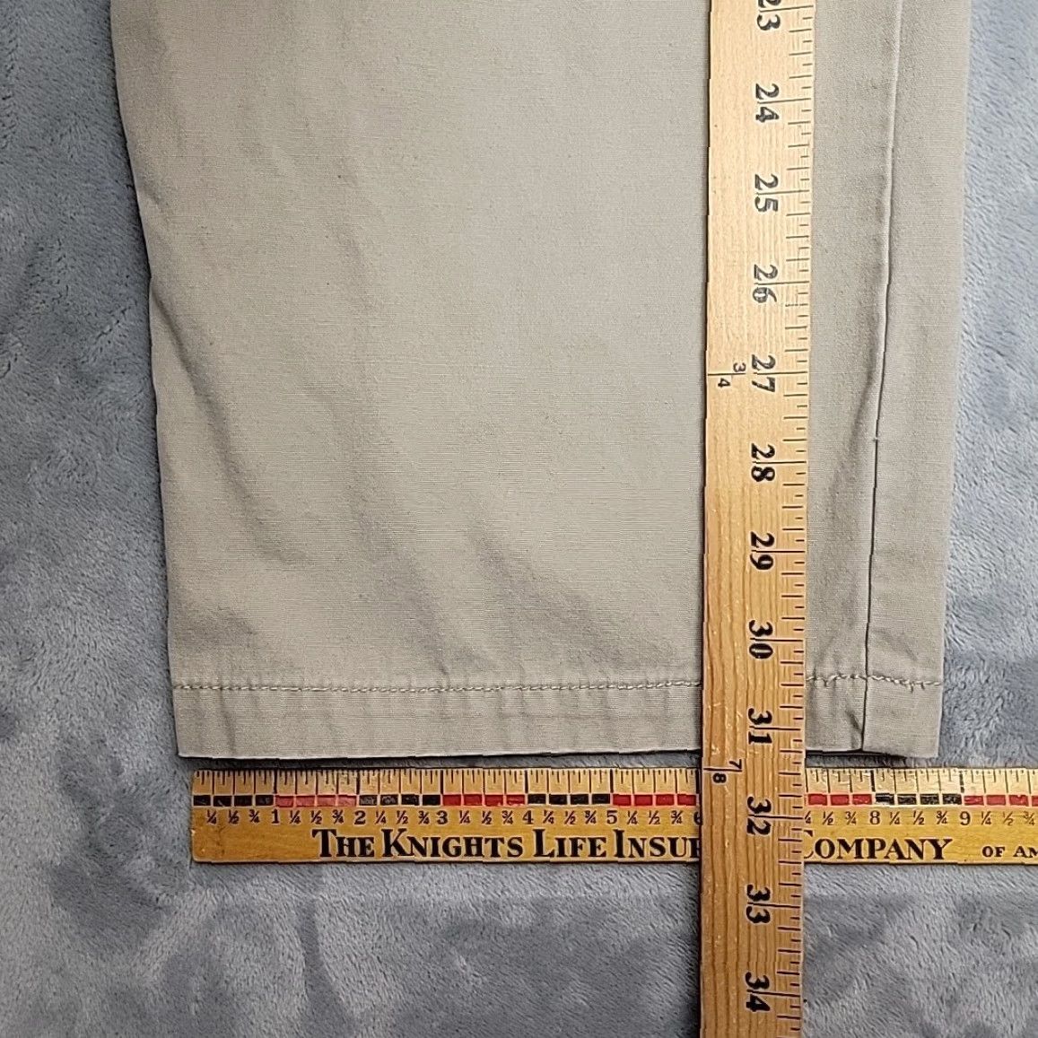 Royal Robbins VTG Royal Robbins Pants Men 34x32 Khaki 100% Cotton Canvas Chino Outdoor Hike Cargo Beige Front Flat Pocket Mens Size US 34 / EU 50 - 8 Thumbnail
