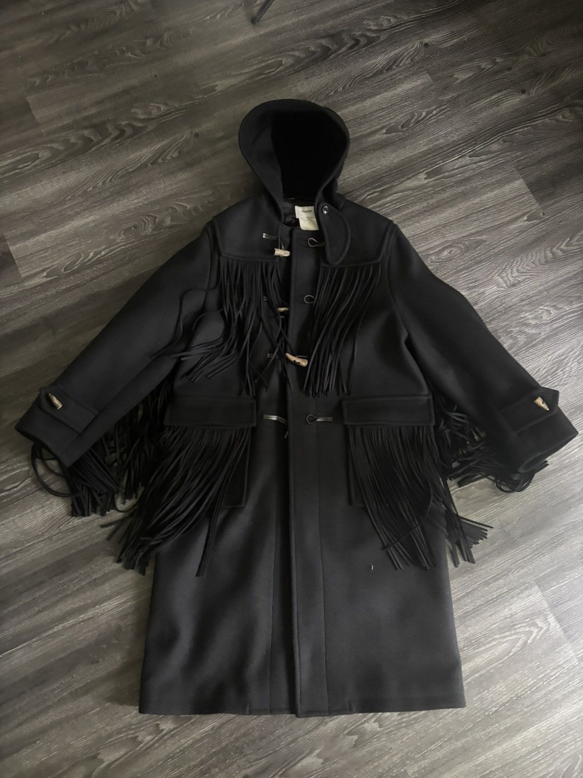 Doublet AW20 Fringe Duffle Coat Size US M / EU 48-50 / 2 - 1 Thumbnail