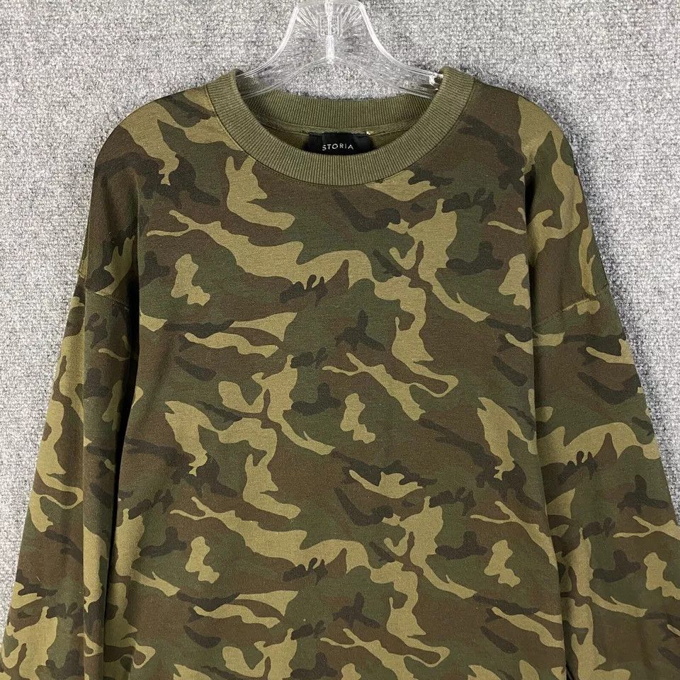 Other Storia Camouflage Sweatshirt Women's Small Pullover Long S Size S / US 4 / IT 40 - 2 Thumbnail