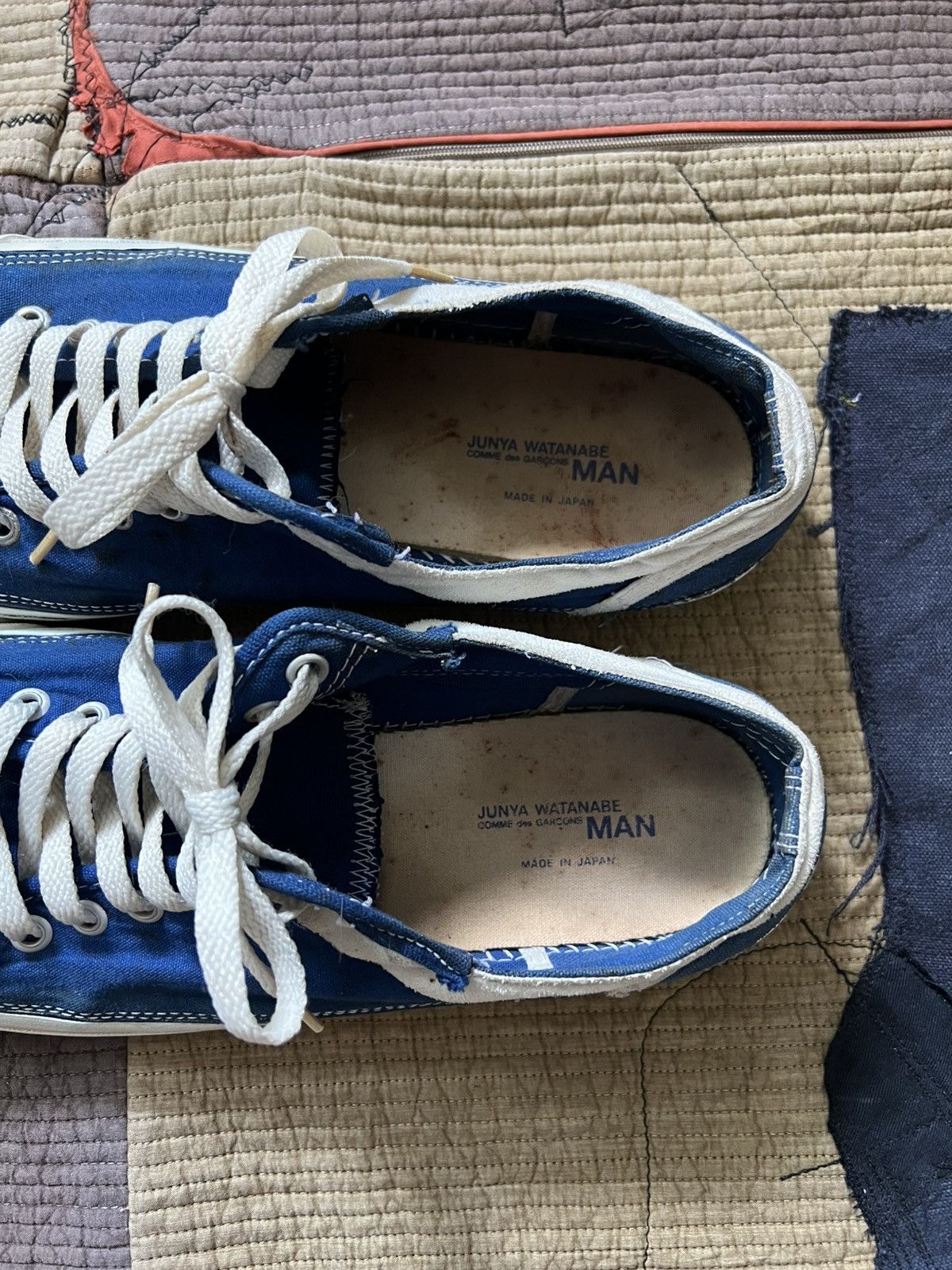 Junya Watanabe Grail* AW06 Junya Watanabe MAN x Converse Jack Purcell Size US 11 / EU 44 - 5 Thumbnail