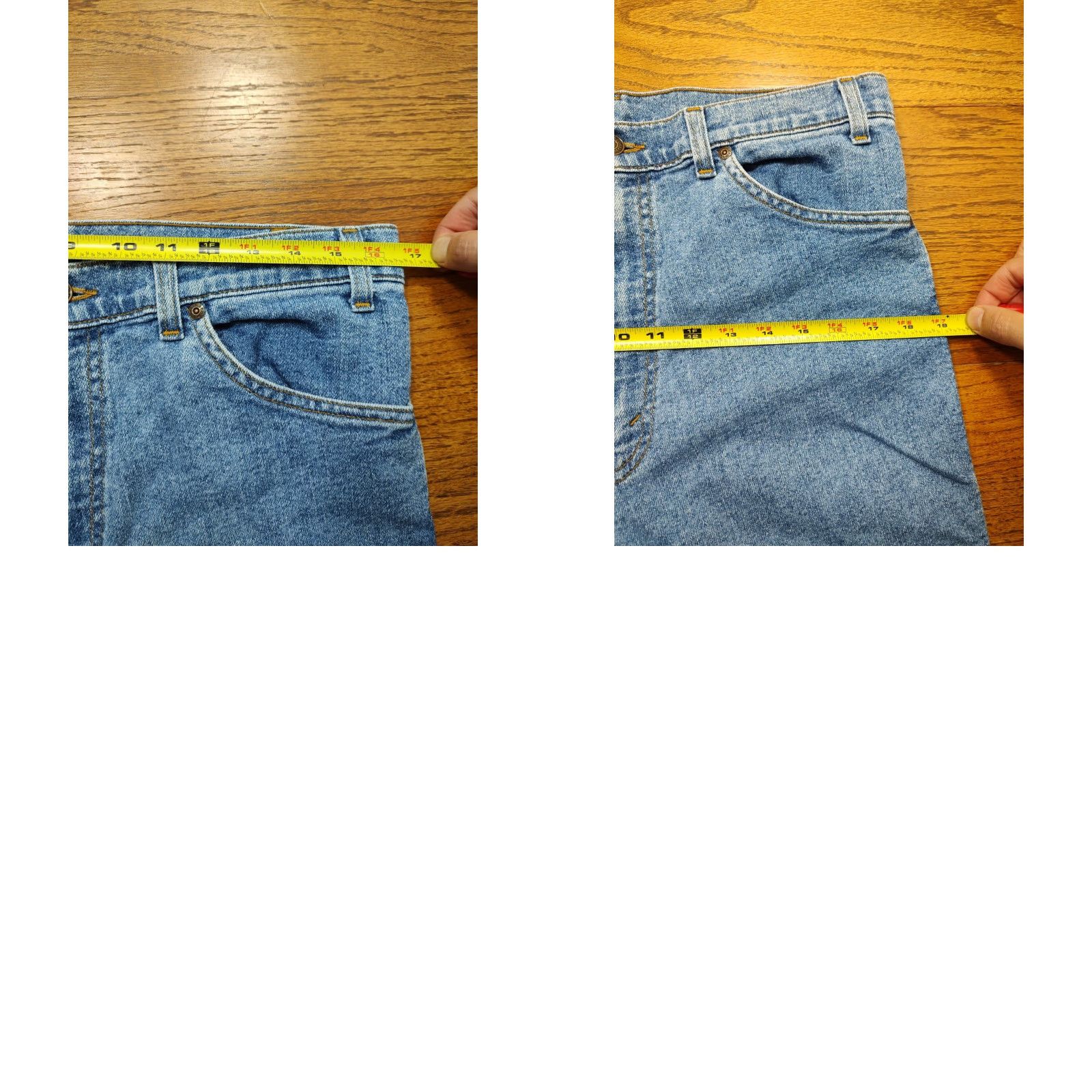Levi's VINTAGE Levi's Silver Medal Tab Jeans Mens 33x37 Blue Denim 90s USA Made Size US 33 - 10 Thumbnail