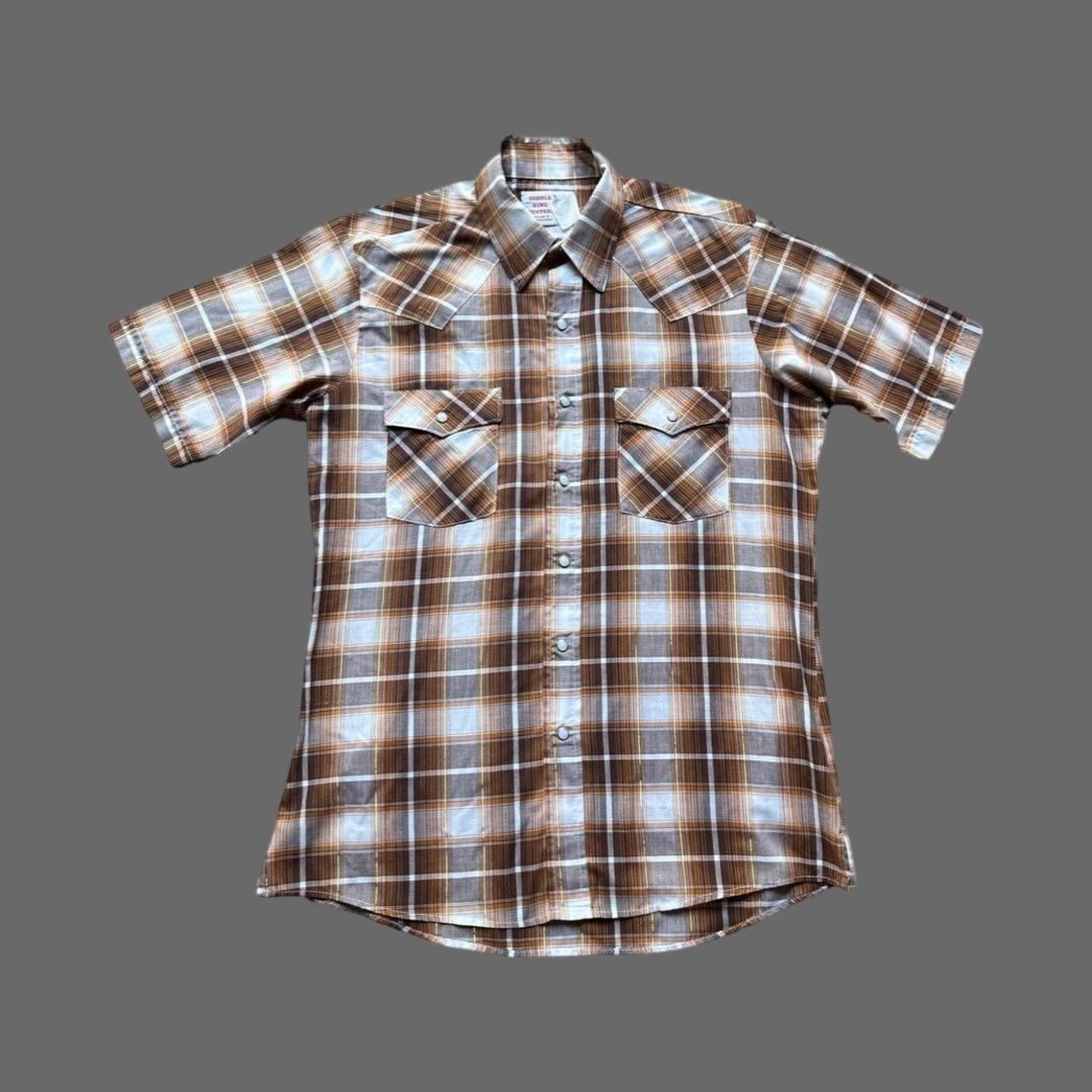 Other Vintage Saddle King Western SS Button Up Size L/XL GUC Size US XL / EU 56 / 4 - 1 Thumbnail