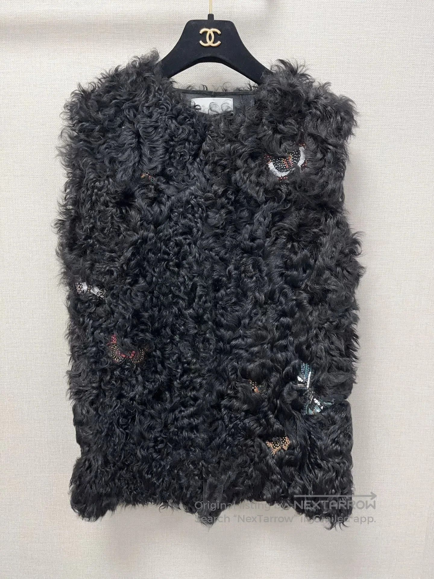 Valentino Valentino Shearling Embellished Vest. Size US L / EU 52-54 / 3 - 1 Thumbnail