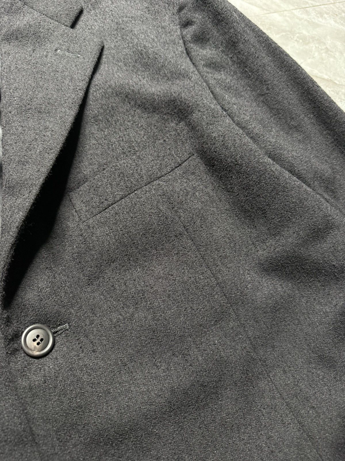 Issey Miyake Issey Miyake A/W07 3B Tweed Blazer Size US L / EU 52-54 / 3 - 2 Thumbnail