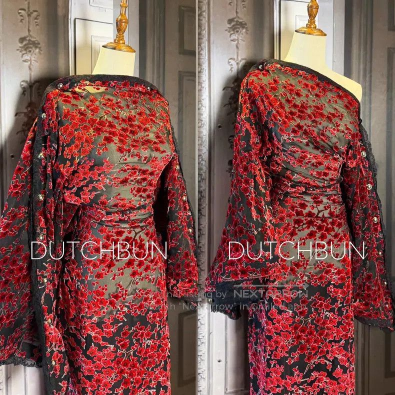 Y/Project Y/Project Velvet Jersey Dress Size XS / US 0-2 / IT 36-38 - 3 Thumbnail