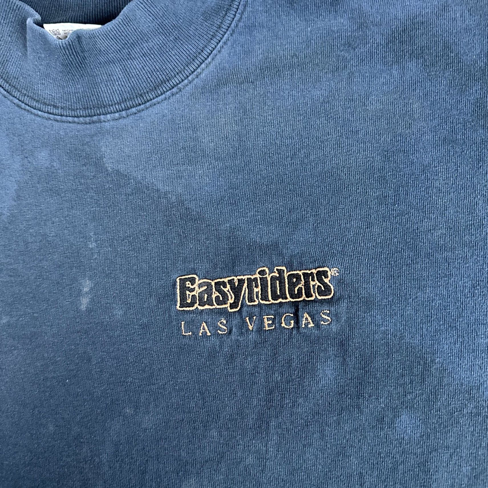 Vintage VINTAGE Easyriders Shirt Mens 2XL Blue Las Vegas Biker Crewneck Pullover 90s Size US XXL / EU 58 / 5 - 4 Thumbnail