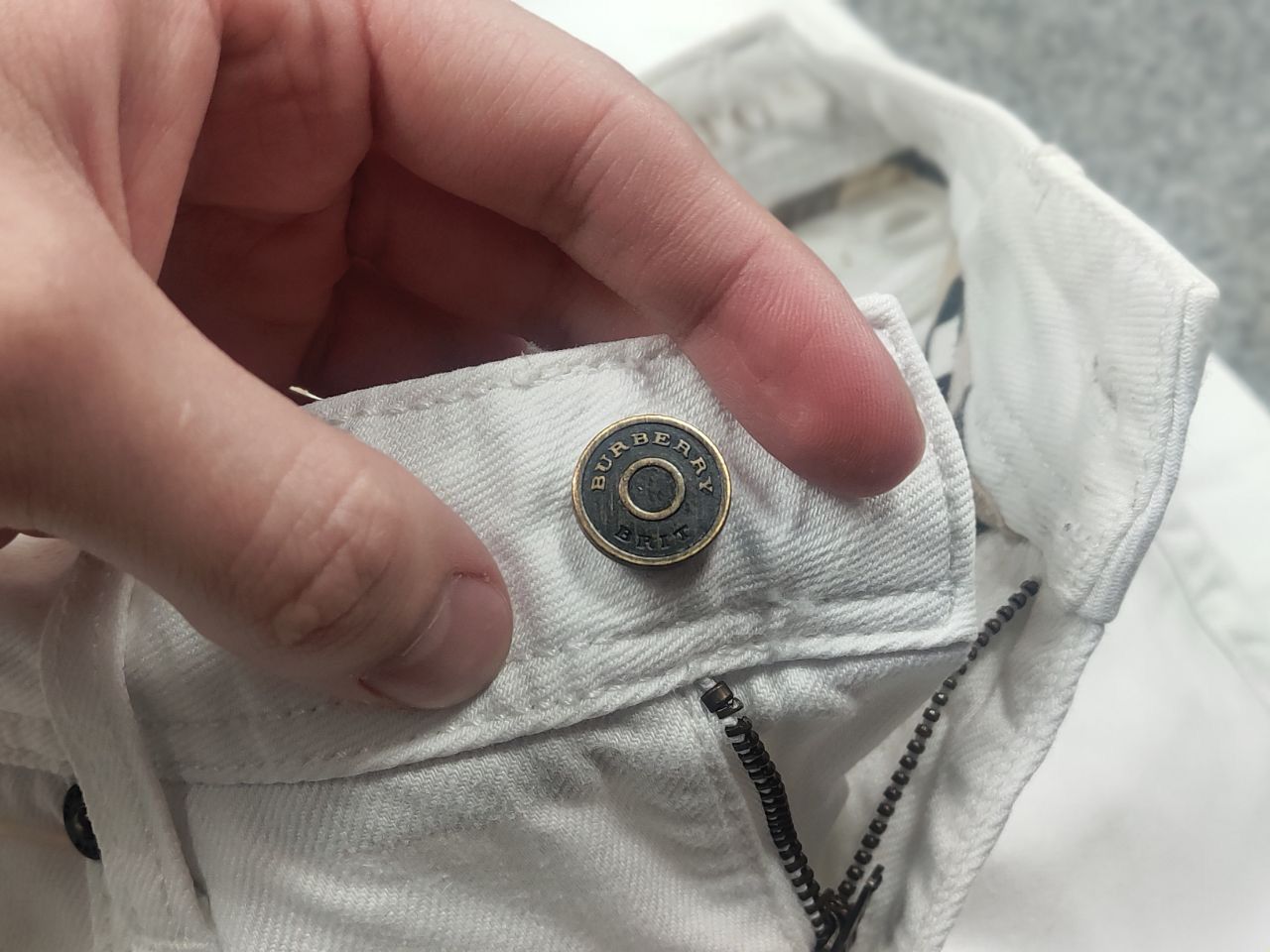 Burberry Burberry Brit nova check kensington Skinny Fit Denim Jeans Size 26" / US 2 / IT 38 - 10 Thumbnail