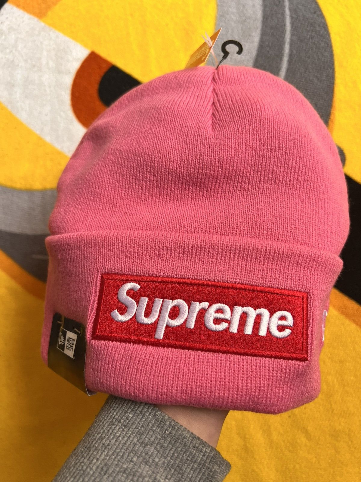 Supreme Supreme® / New Era Box Logo Beanie – Magenta (FW25) pink red Size ONE SIZE - 10 Thumbnail