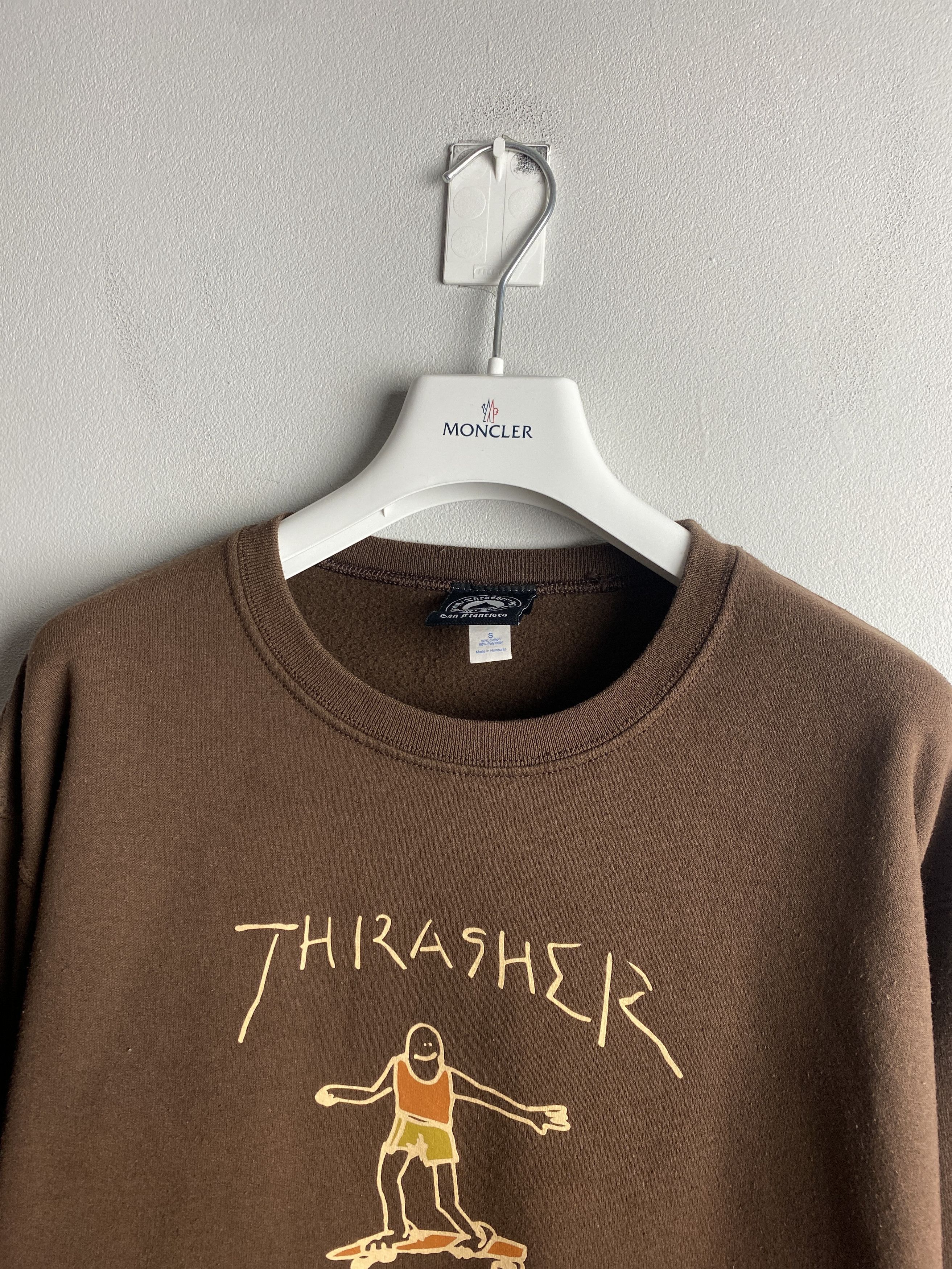 Thrasher Thrasher printed logo sweatshirt crewneck skate rap Size US S / EU 44-46 / 1 - 2 Thumbnail