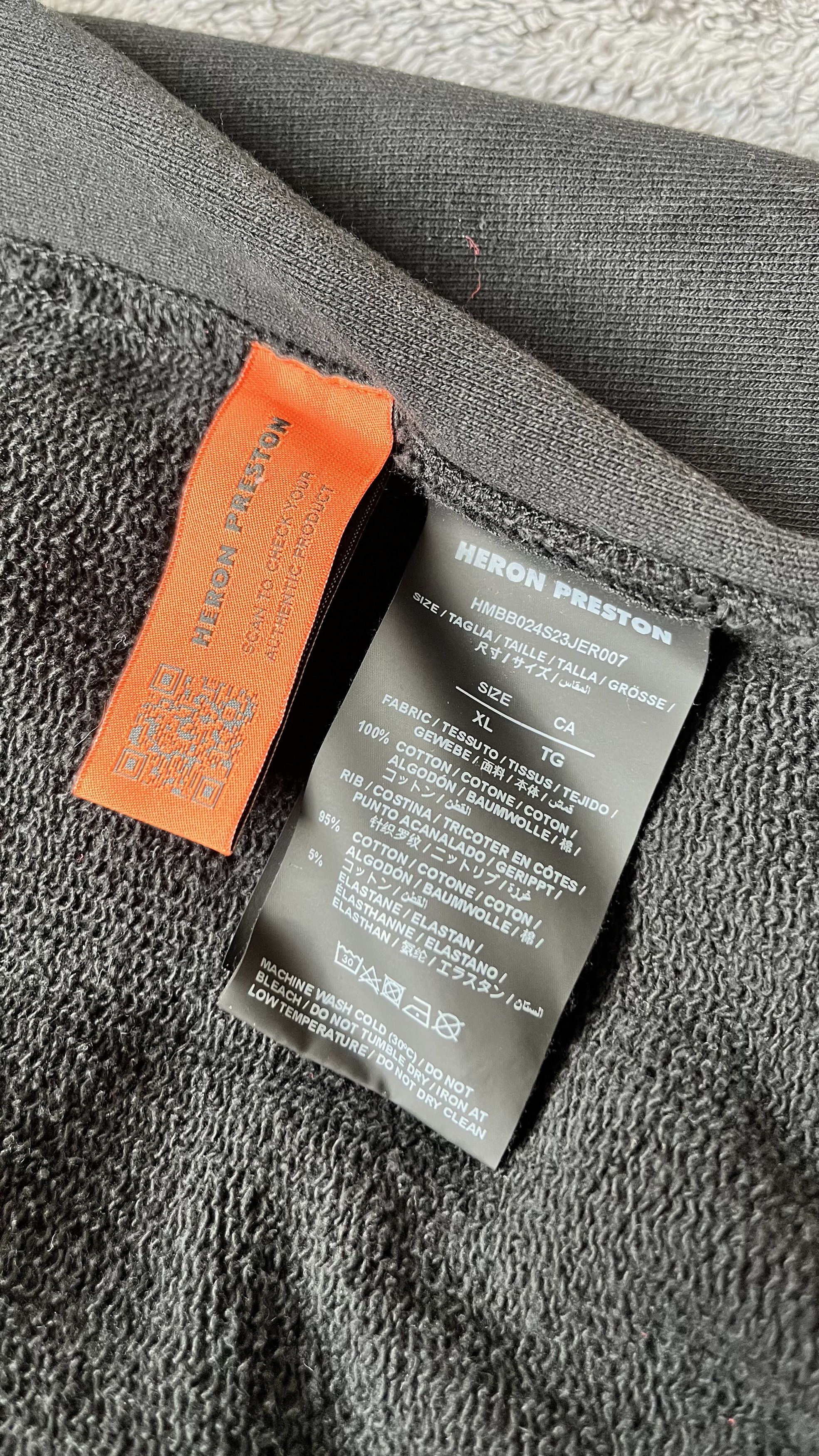 Heron Preston Heron Preston “Times Flames” Hoodie Size US XL / EU 56 / 4 - 16 Thumbnail