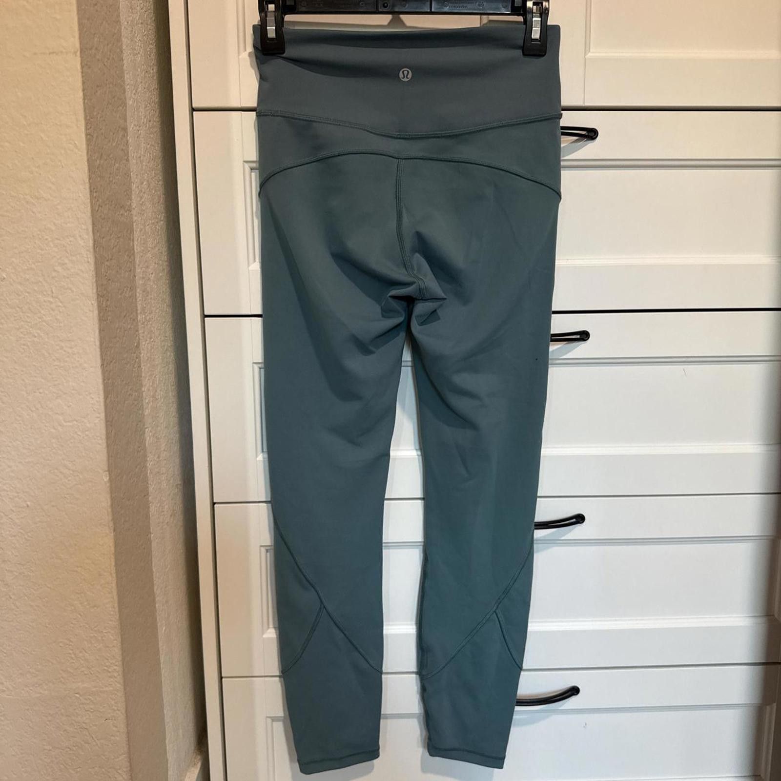 Lululemon Lululemon Legging Women's 6 Teal Size 28" / US 6 / IT 42 - 2 Thumbnail