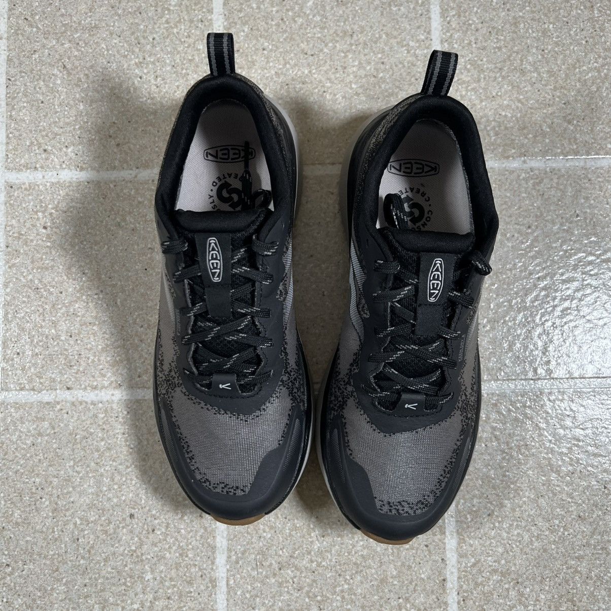 KEEN KEEN Women's Leiki Waterproof Hiking Shoes Black/Steel Grey Size US 7.5 / IT 37.5 - 2 Thumbnail