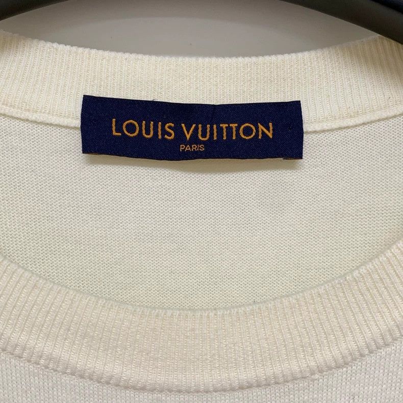 Louis Vuitton Louis Vuitton size 4L Nigo Co-branded Duckling Knit Short S Size US M / EU 48-50 / 2 - 2 Thumbnail