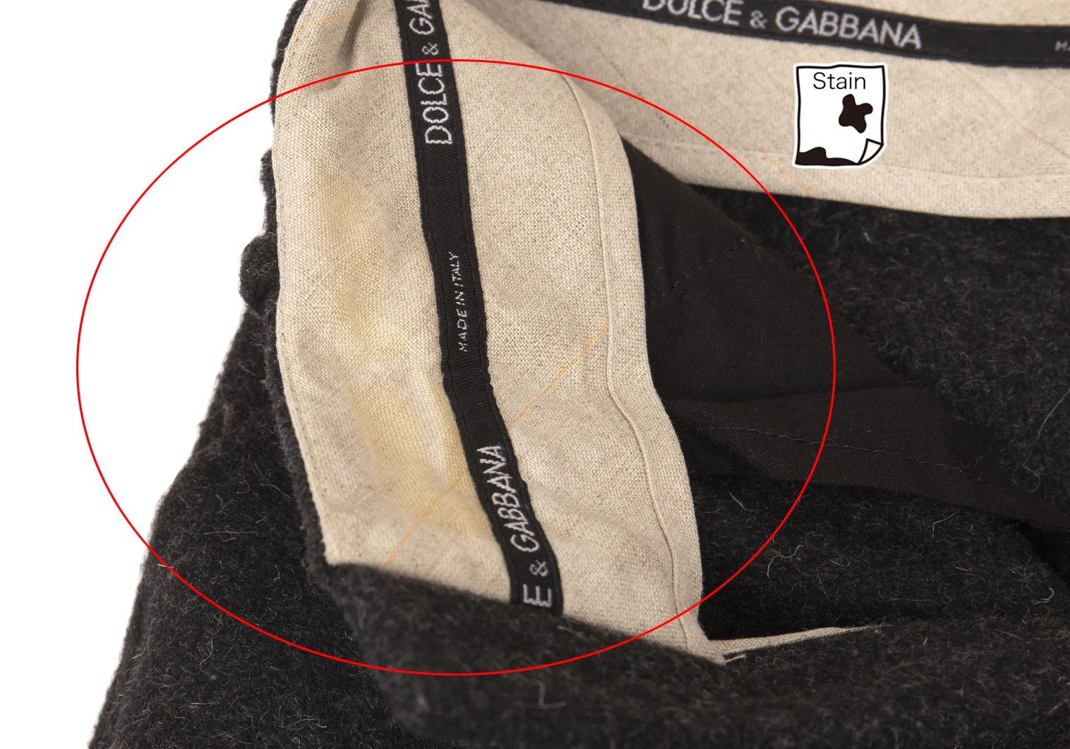 Dolce & Gabbana Wool Blend Patch Pocket Pants in Charcoal Size 46 Size US 30 / EU 46 - 7 Thumbnail