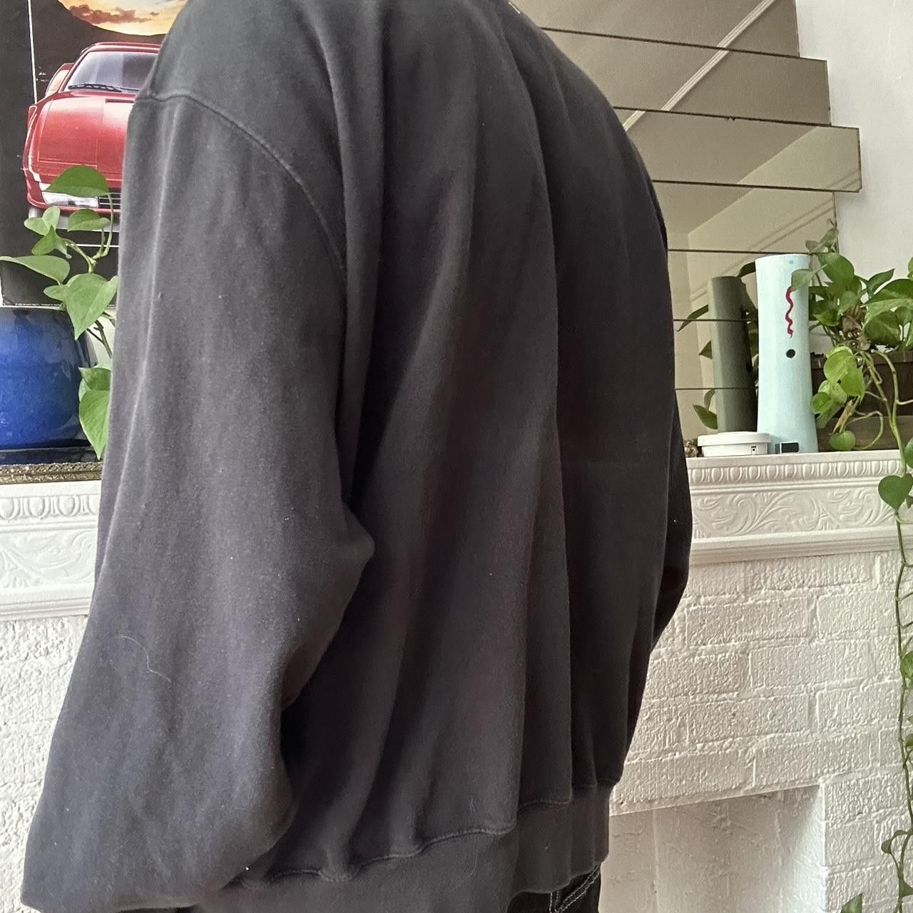 Other ASTROBOI* BLACK OVERSIZED CUT OUT ZIP UP HOODIE _ 4XL BIG Size US XXL / EU 58 / 5 - 5 Thumbnail