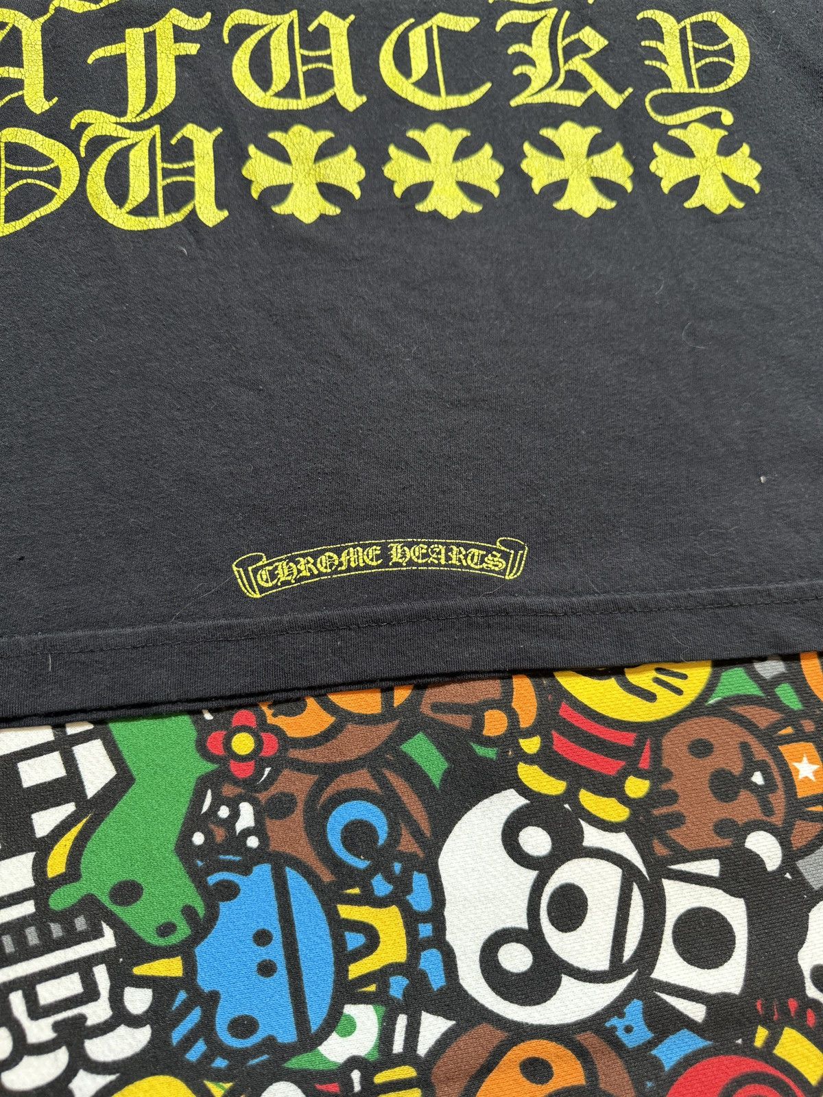 Chrome Hearts Chrome Hearts Black Made In Hollywood Logo Tee Size US M / EU 48-50 / 2 - 12 Thumbnail