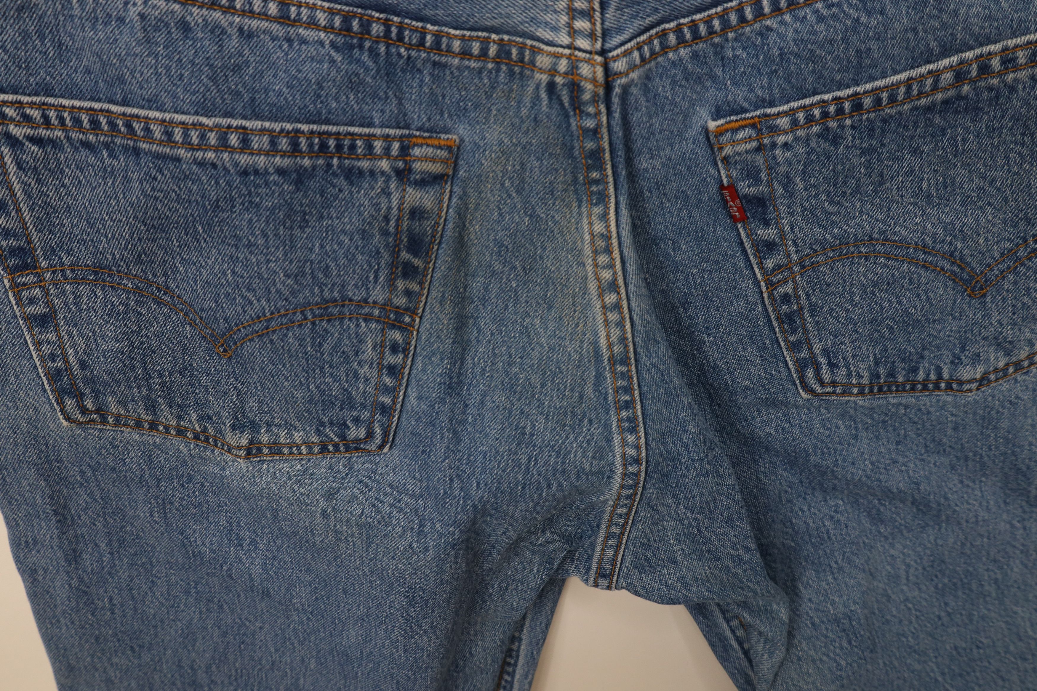 Vintage Vintage 90s Levis 501xx Fly Original Straight Leg Jeans USA Size US 38 / EU 54 - 15 Thumbnail