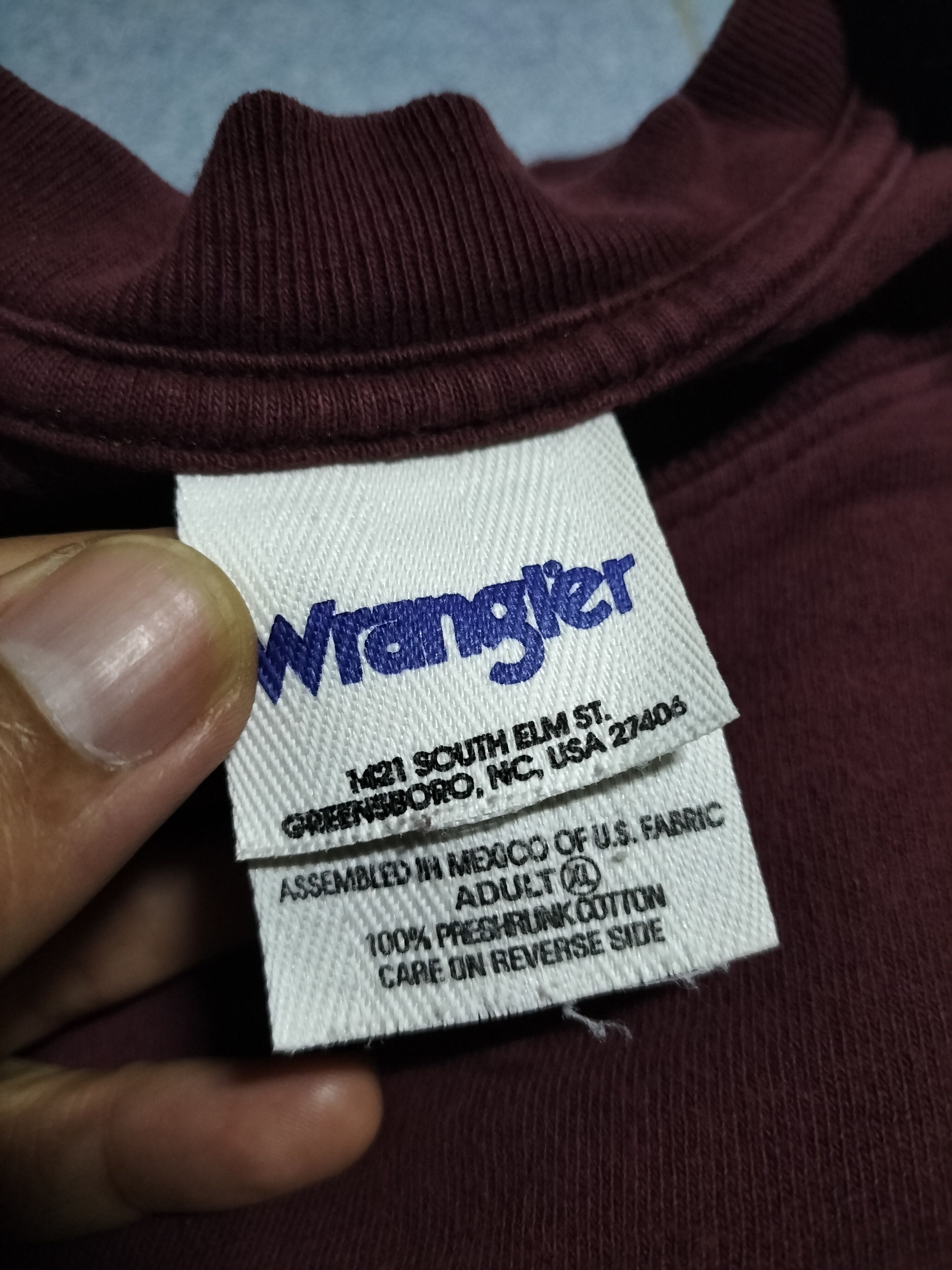 Vintage × Wrangler Vintage Wrangler Rodeo How Tough L/S Fashion Cowboy Size US XL / EU 56 / 4 - 5 Thumbnail