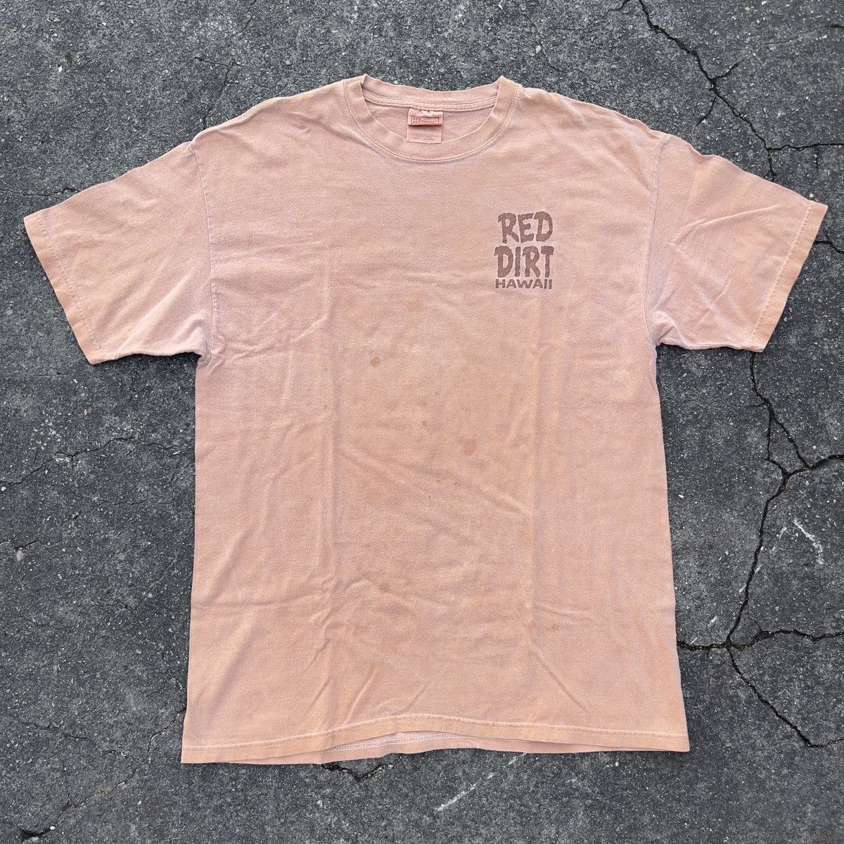 Hanes × Vintage Vintage 90s RED DIRT Hanes Shirt Size US L / EU 52-54 / 3 - 1 Thumbnail