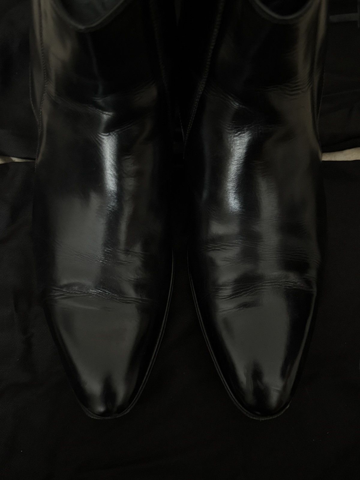 Dior KVA Dior Black Buckle Detail Desert Boots Size US 7 / EU 40 - 2 Thumbnail