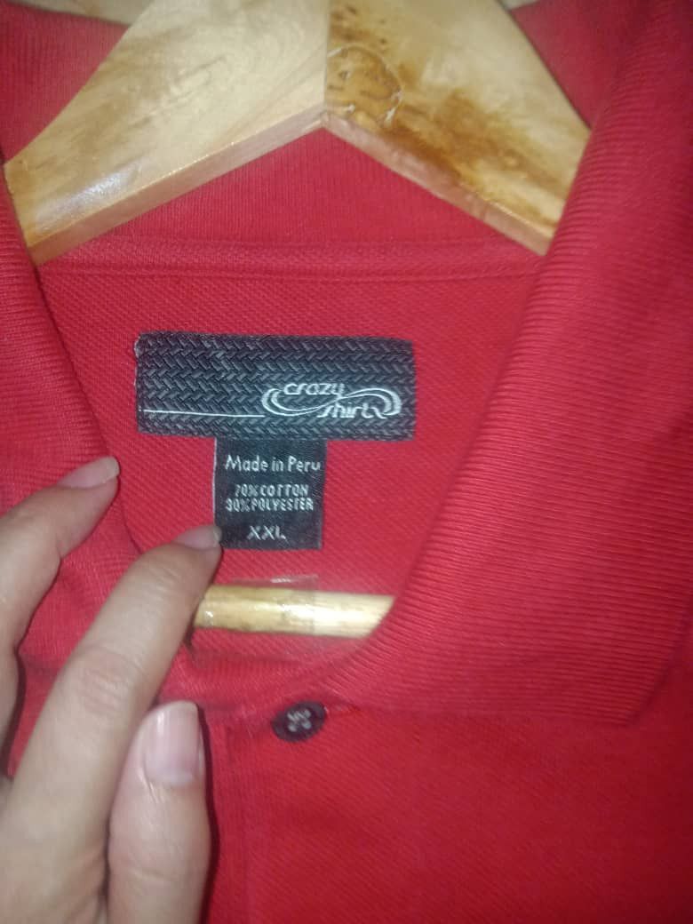 Vintage Vintage crazy shirt HAWAII big cat ski polo shirt peru golf Size US XL / EU 56 / 4 - 7 Thumbnail