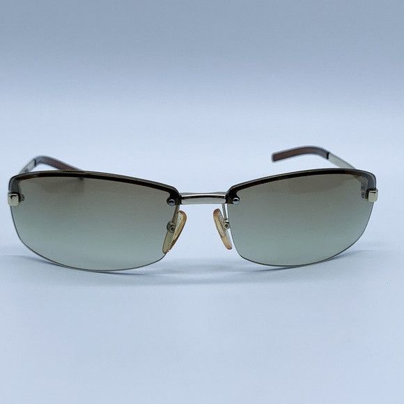 Gucci Gucci Rimless Rectangular Sunglasses Size ONE SIZE - 4 Thumbnail