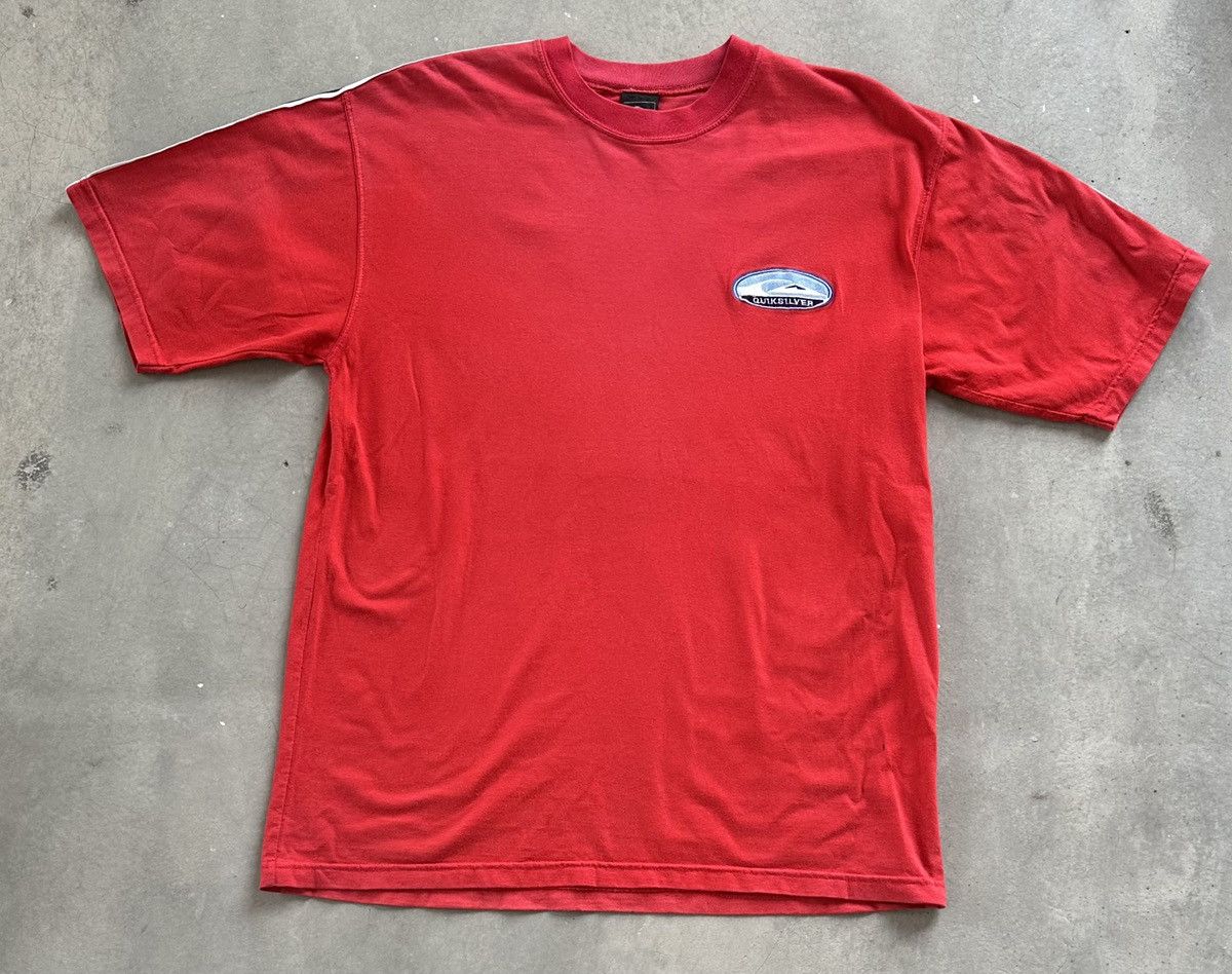 Quiksilver × Vintage VINTAGS QUIKSILVER LOGO TEE SURF Size US L / EU 52-54 / 3 - 1 Thumbnail