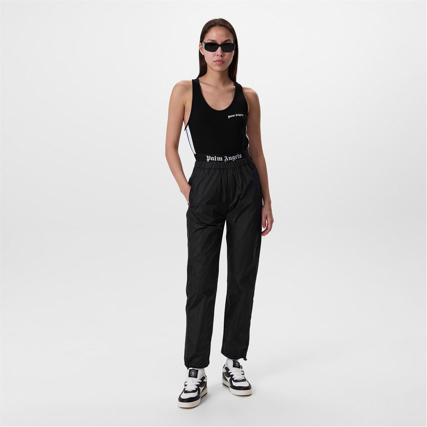 Palm Angels o1g2r1mq0325 Logo Pant in Black Size 29" - 5 Thumbnail