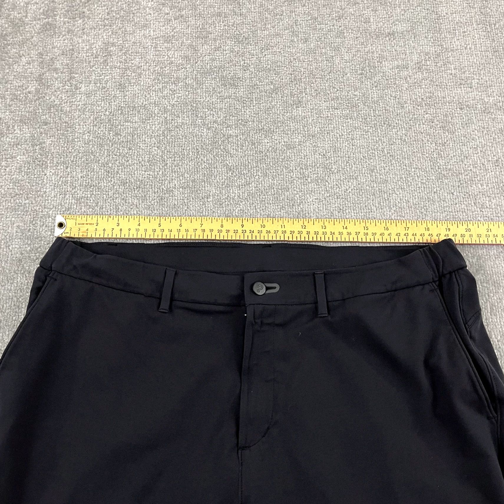 Vintage PUBLIC REC Pants Mens 40 x 30.5 Black Performance Golf 5-Pocket Stretch Travel Chino Straight 5-Pocket Mens Black Modern Outdoor Size US 40 / EU 56 - 3 Thumbnail