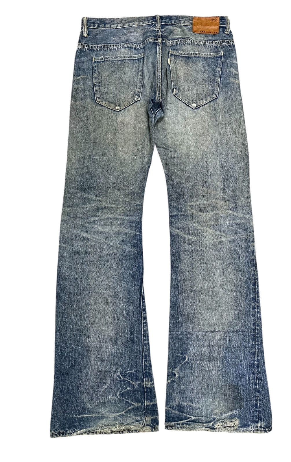 Vintage 💥Japanese brand💥 Flare Bootcut Crazy Design 💥 Size US 32 / EU 48 - 2 Thumbnail