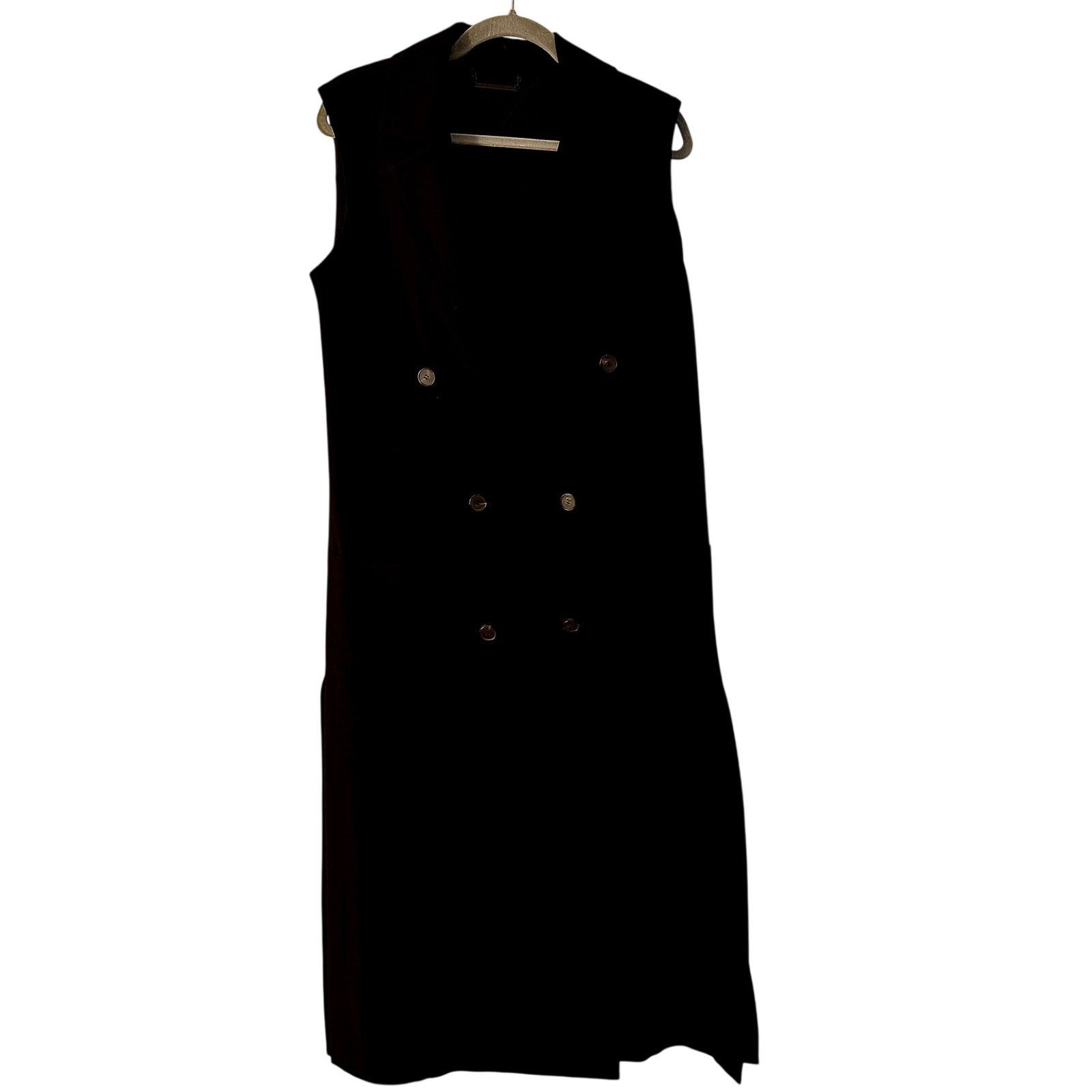 Diane von Furstenberg Diane von Furstenberg Women's Sleeveless Wool Black Dress Size M / US 6-8 / IT 42-44 - 1 Thumbnail