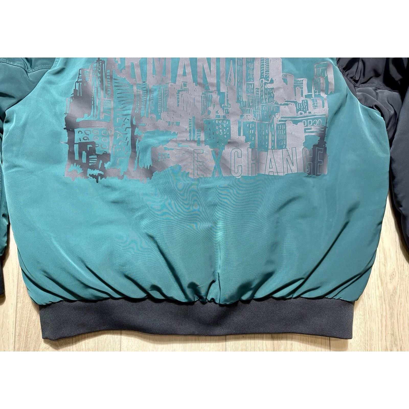 Armani Exchange Armani Exchange Oversized Puffer Jacket Hooded Skyline XL Size US XL / EU 56 / 4 - 15 Thumbnail