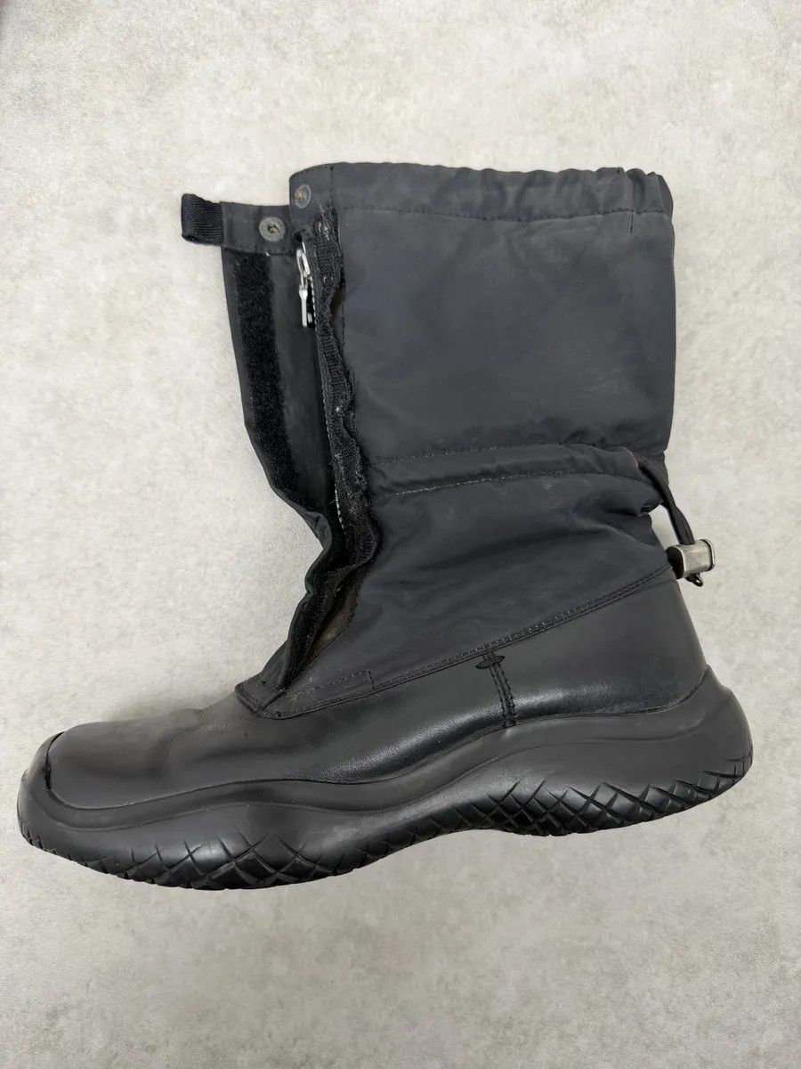 Prada FW1999 Prada Black Hybrid Leather Boots Size US 10 / EU 43 - 8 Thumbnail