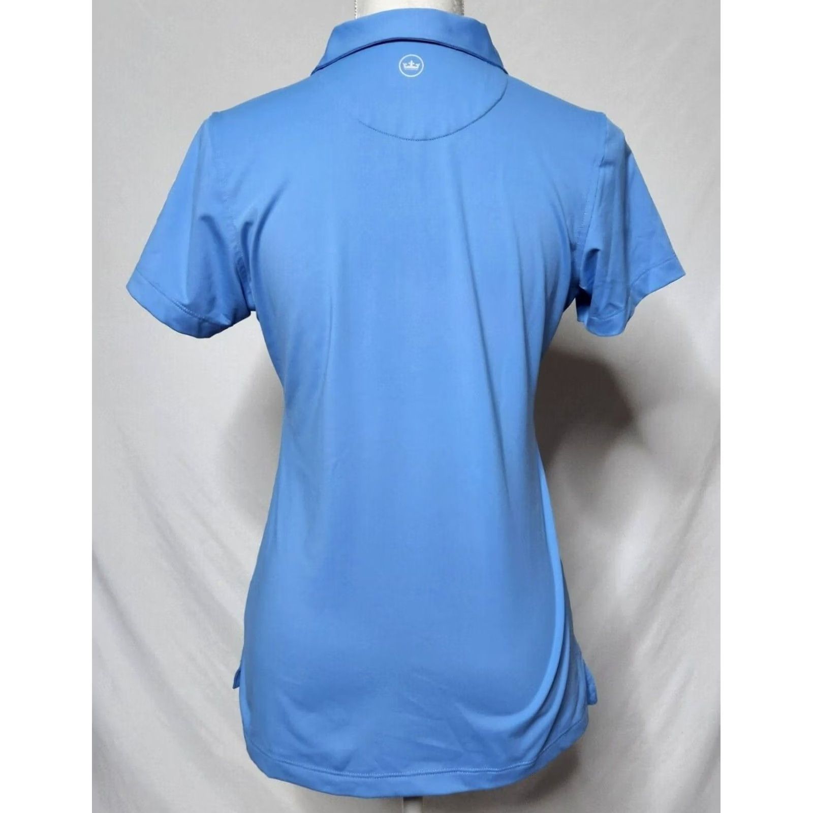 Peter Millar Peter Millar Womens Polo Shirt Golf UPF 50+ Blue Short Sleeve Size S Size S / US 4 / IT 40 - 3 Thumbnail