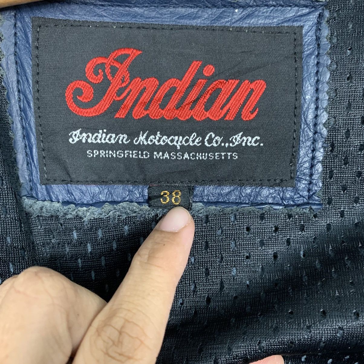 Indian Motorcycle Indian Motorcycle Short Sleeve Leather Biker Jacket Size S / US 4 / IT 40 - 14 Thumbnail