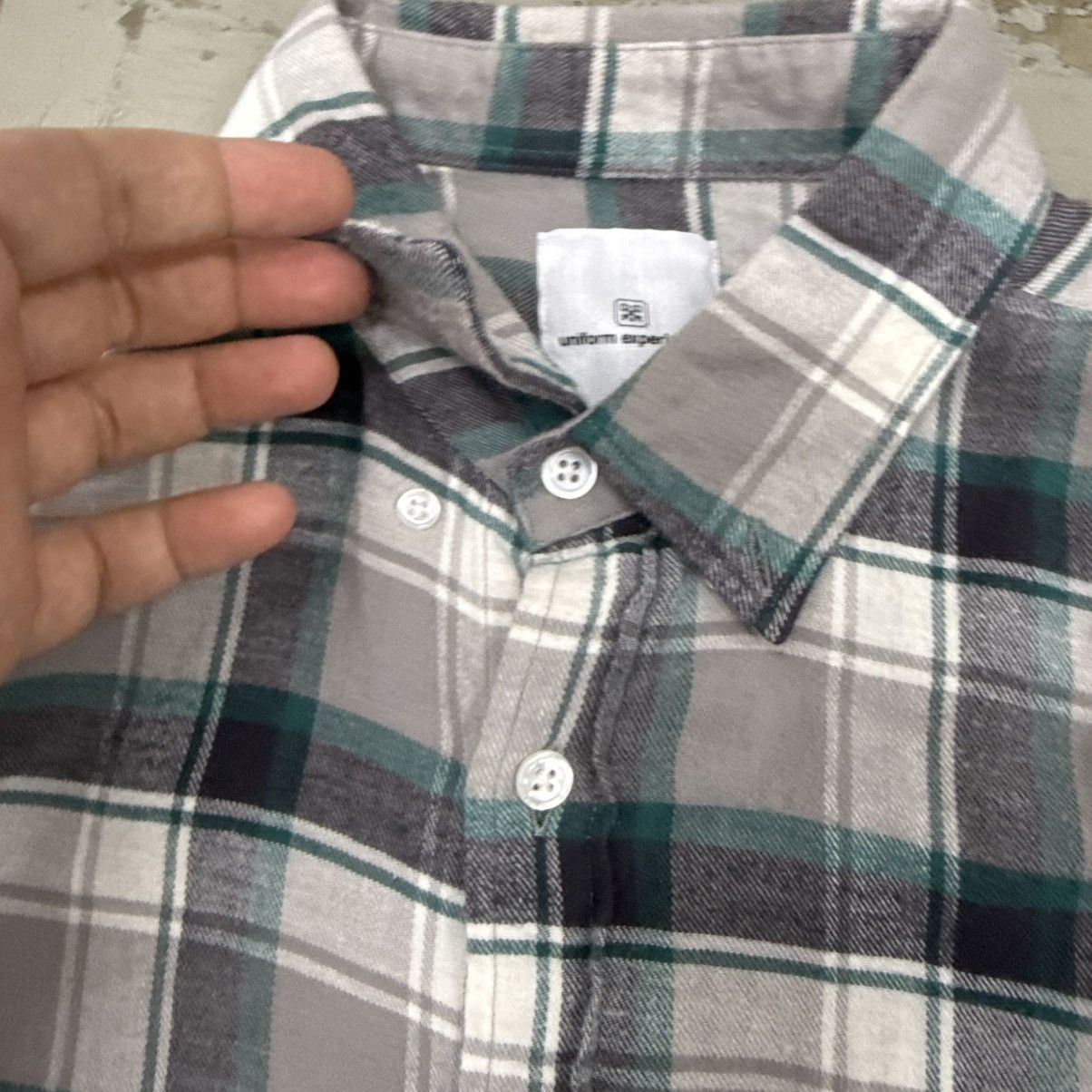 uniform experiment UE Flannel Star Print Shirt Size US M / EU 48-50 / 2 - 5 Thumbnail