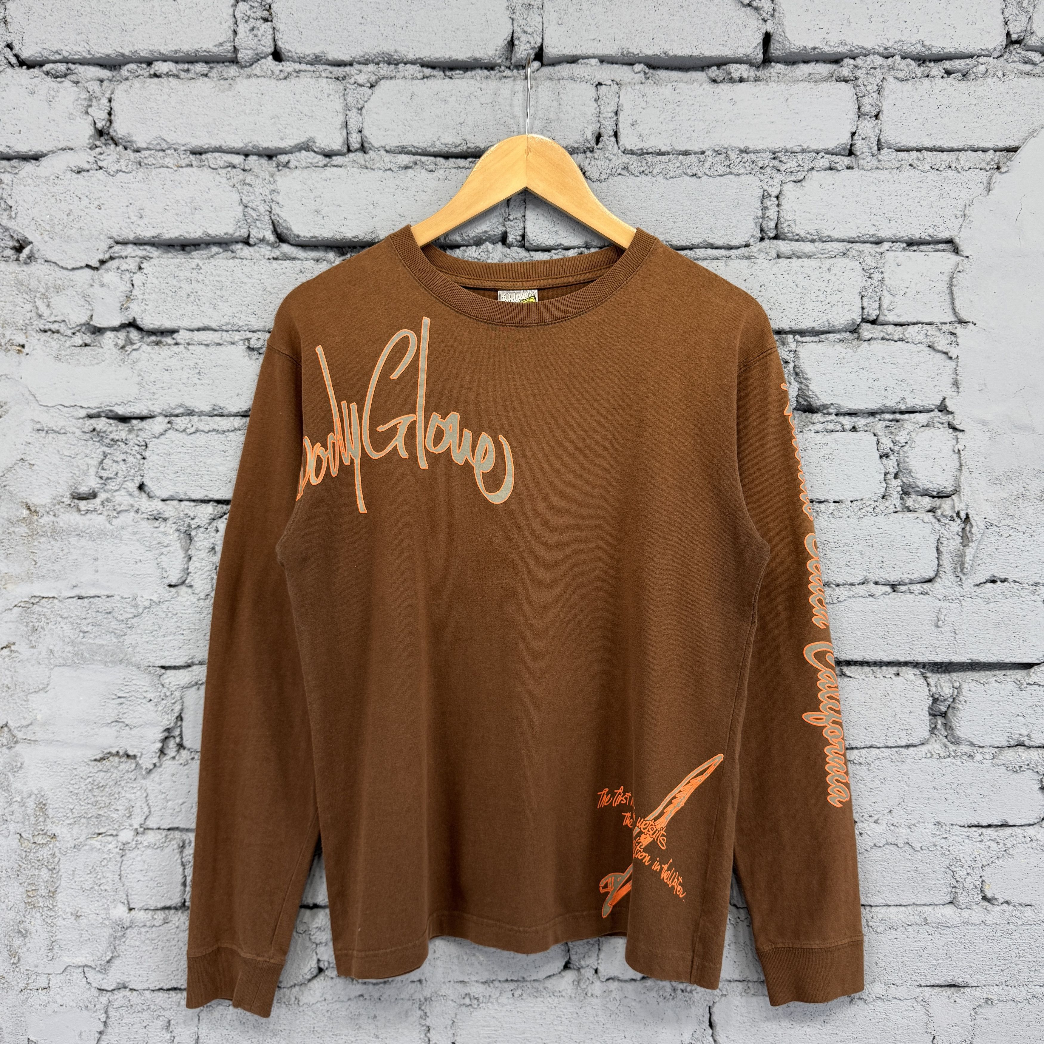 Body Glove Rare Vintage Body Glove Brown Sunfaded Tshirt Size US M / EU 48-50 / 2 - 1 Thumbnail