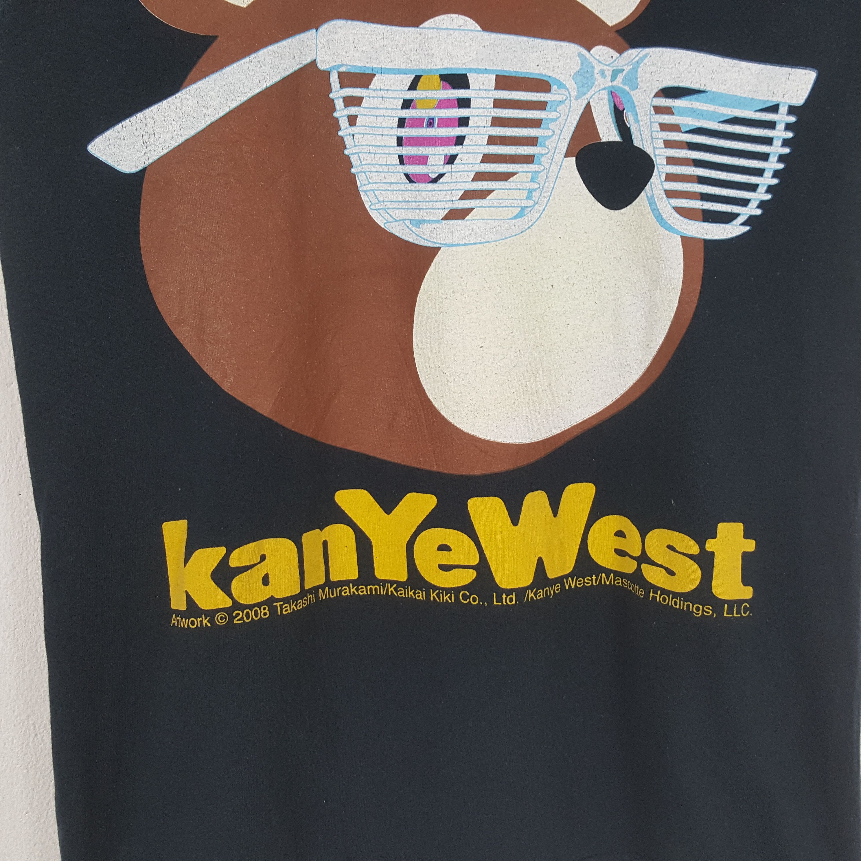 Rap Tees × Vintage Kanye West Raper Music Tshirt Size US S / EU 44-46 / 1 - 2 Thumbnail