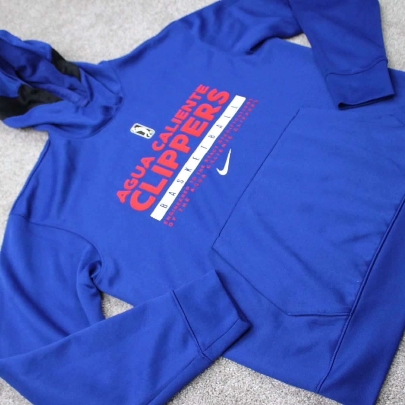 Nike Nike Agua Caliente Clippers Hoodie Mens Medium Blue Dri-Fit Hooded Sweatshirt Size US M / EU 48-50 / 2 - 7 Thumbnail